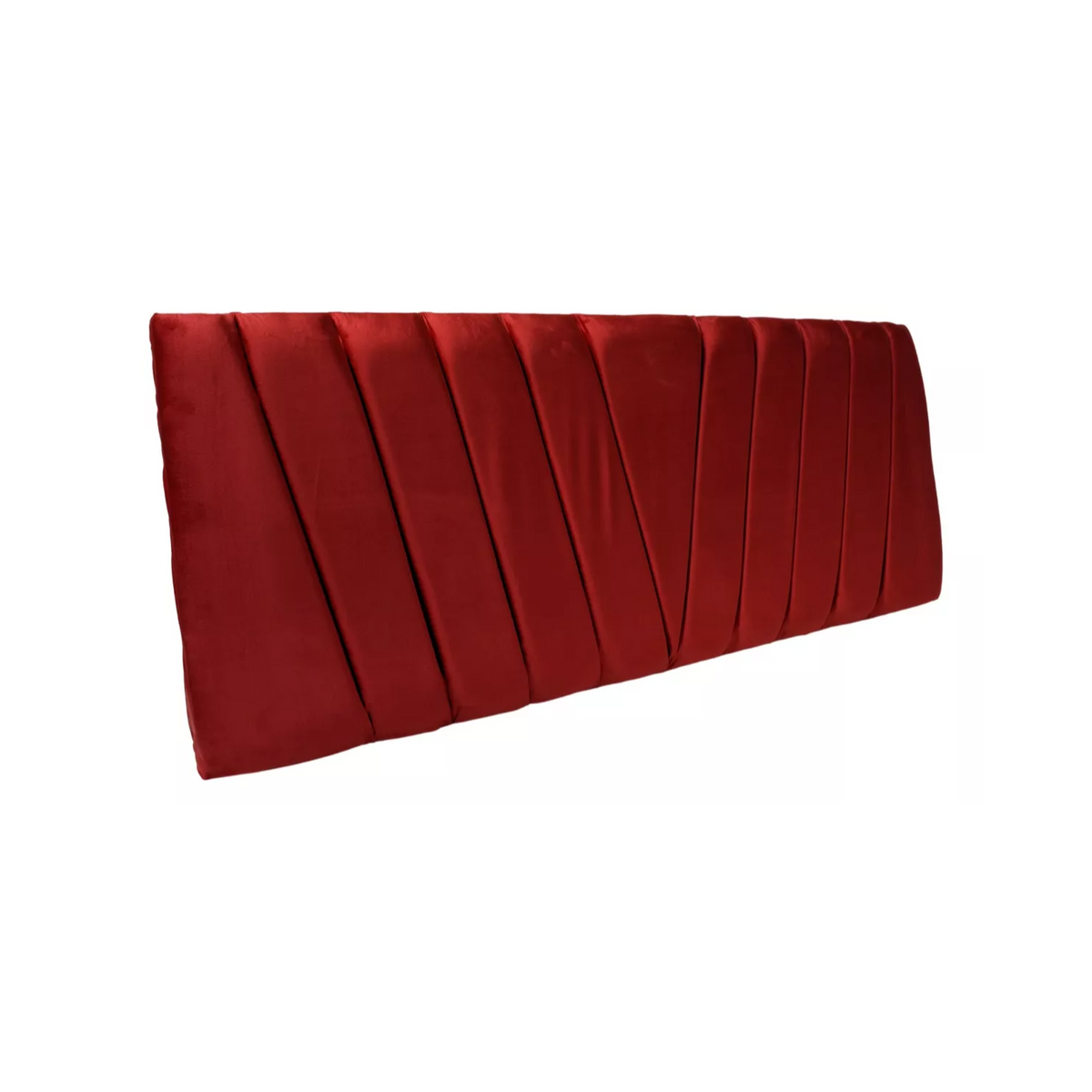 Respaldo Elegante Super King Capitone 200x60 CM Burdeo Felpa