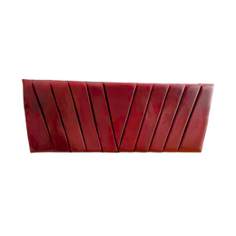 Respaldo Elegante Super King Capitone 200x60 CM Burdeo Felpa