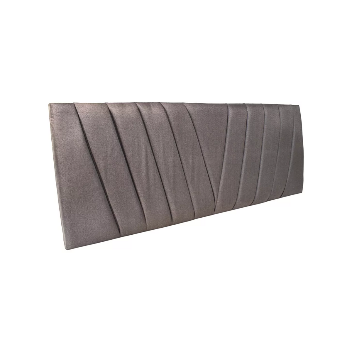 Respaldo Elegante Super King Capitone 200x60 CM Gris Claro Lino