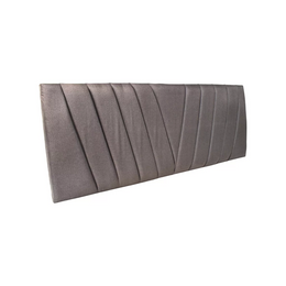 Respaldo Elegante Super King Capitone 200x60 CM Gris Claro Lino