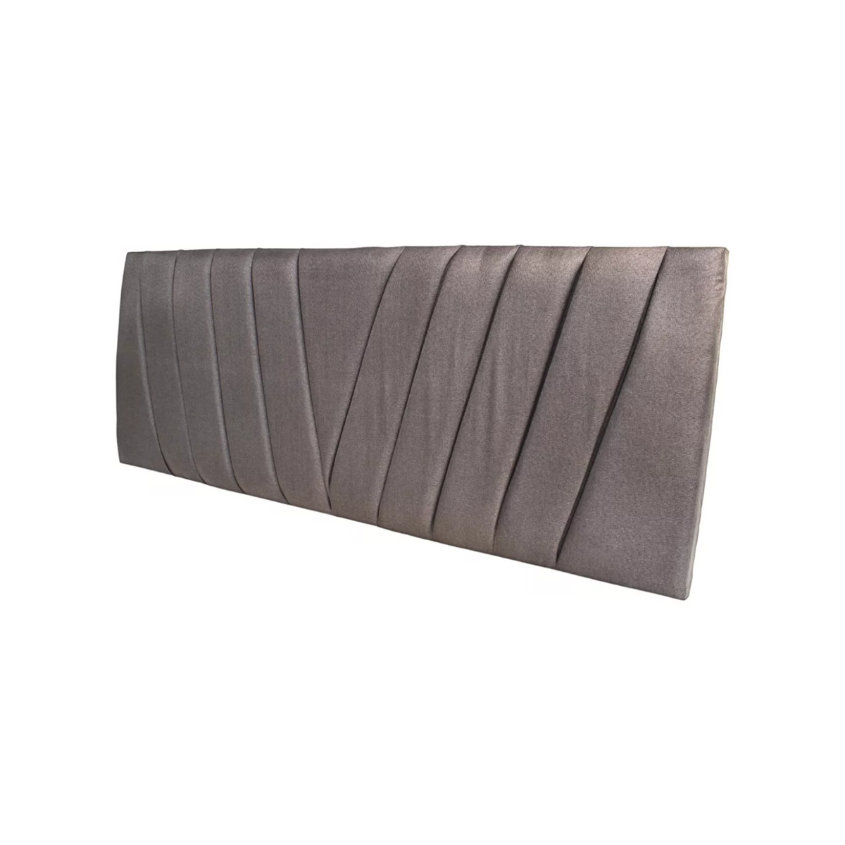 Respaldo Elegante Super King Capitone 200x60 CM Gris Claro Lino