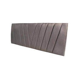 Respaldo Elegante Super King Capitone 200x60 CM Gris Claro Lino