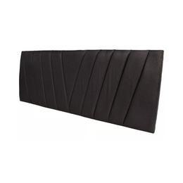 Respaldo Elegante Super King Capitone 200x60 CM Gris Oscuro Lino