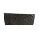 Respaldo Elegante Super King Capitone 200x60 CM Gris Oscuro Lino