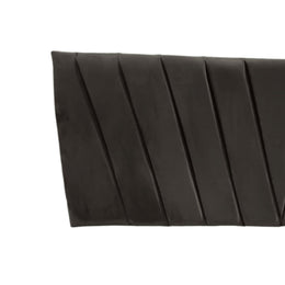 Respaldo Elegante Super King Capitone 200x60 CM Gris Oscuro Lino