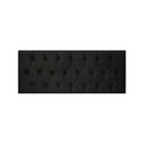 Respaldo Elegante Super King Capitone 200x60 CM Negro Felpa