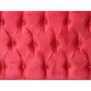 Respaldo Elegante 1 Plaza Capitone 105x60 CM Burdeo Felpa