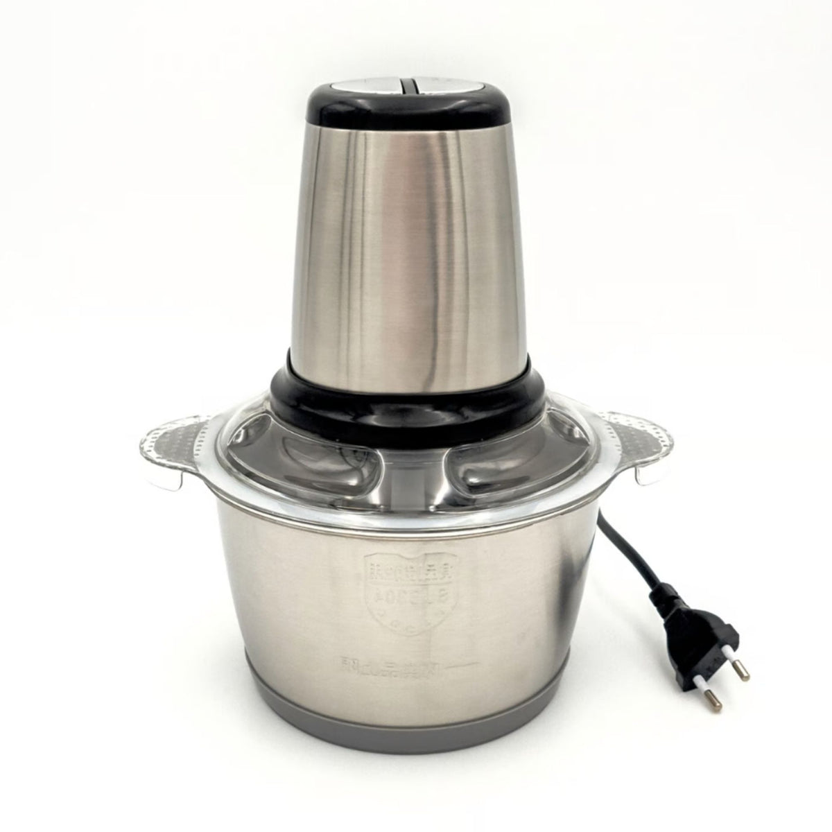 Picador Picatodo Cortador Carne Verduras Eléctrico 2 L Plateado