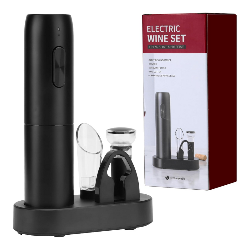 Destapador Abridor Vino Botellas Eléctrico USB