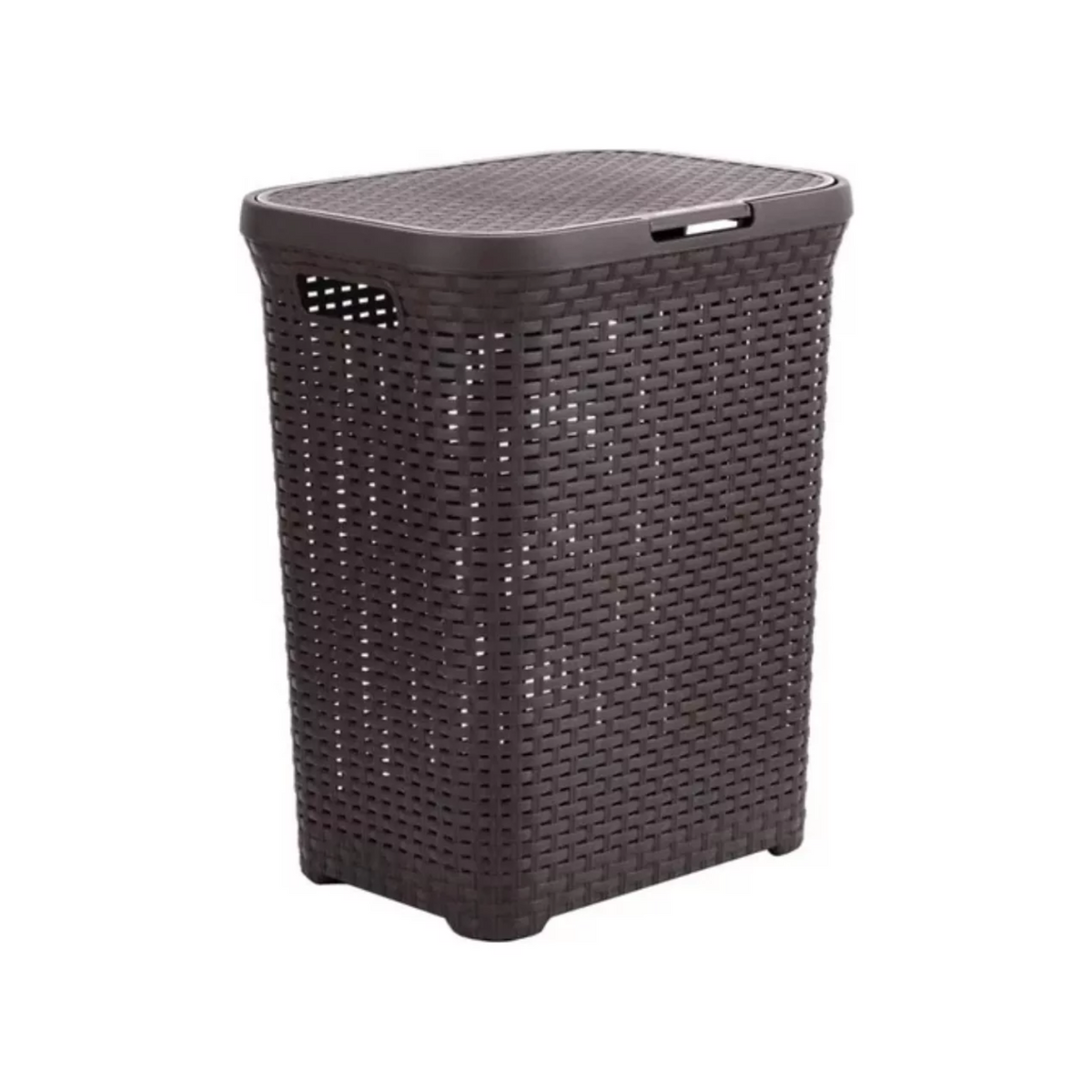 Canasta Cesto Ropa Hogar Ratán 60 LT Marrón