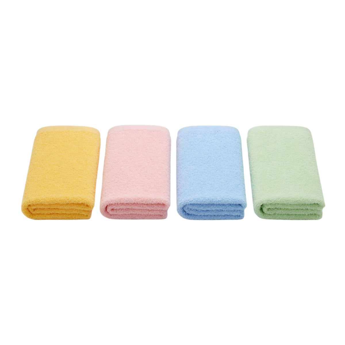 Set 12 Toallas Mano Algodón Suave 30x50 CM Colores