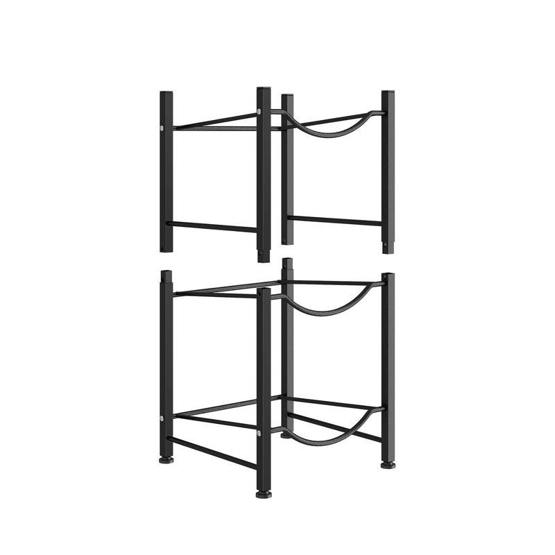 Organizador Estante Rack 3 Botellones Agua 20 L Negro