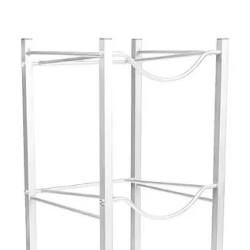 Organizador Estante Rack 3 Botellones Agua 20 L Blanco