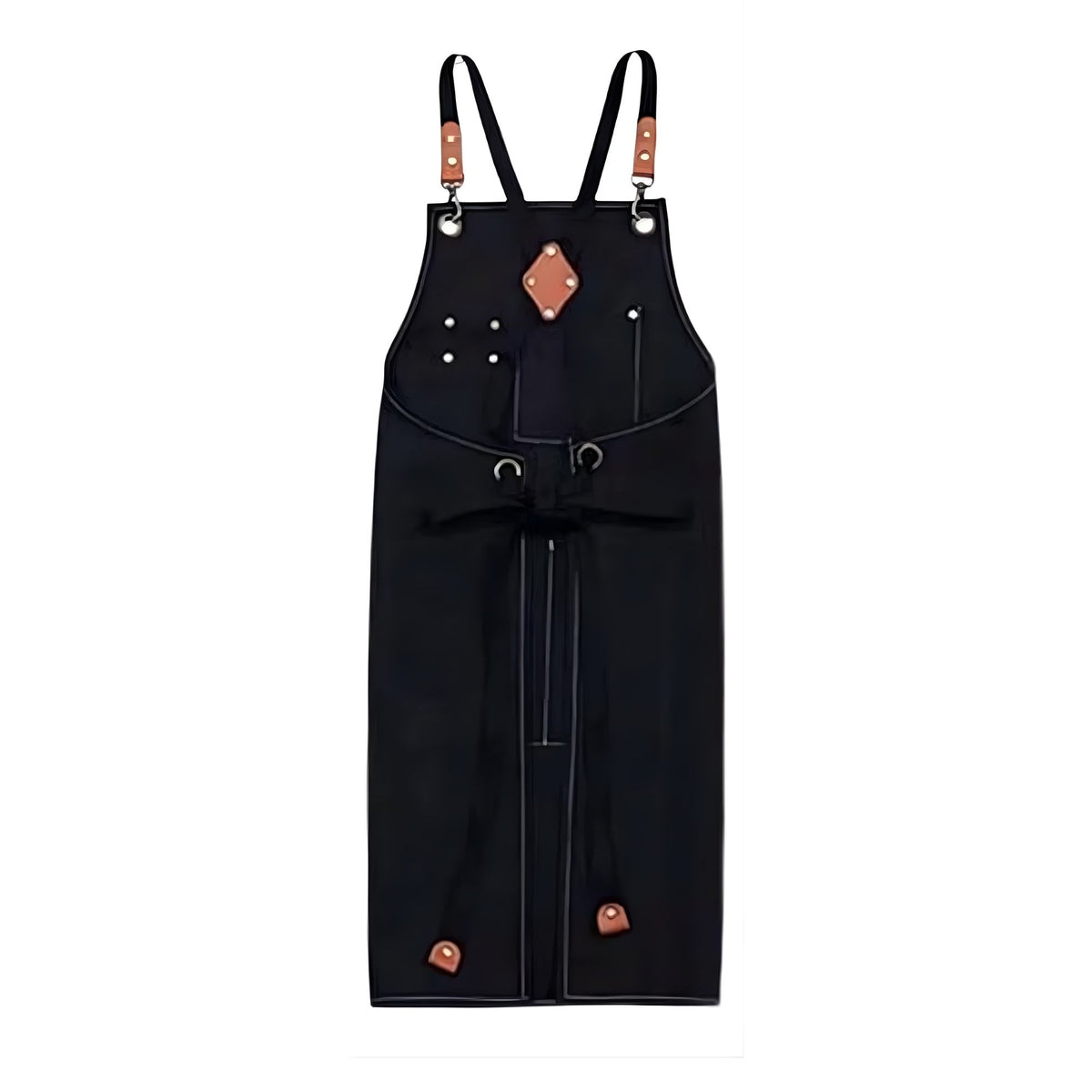 Pechera Delantal Multiuso 68x78 CM Negro