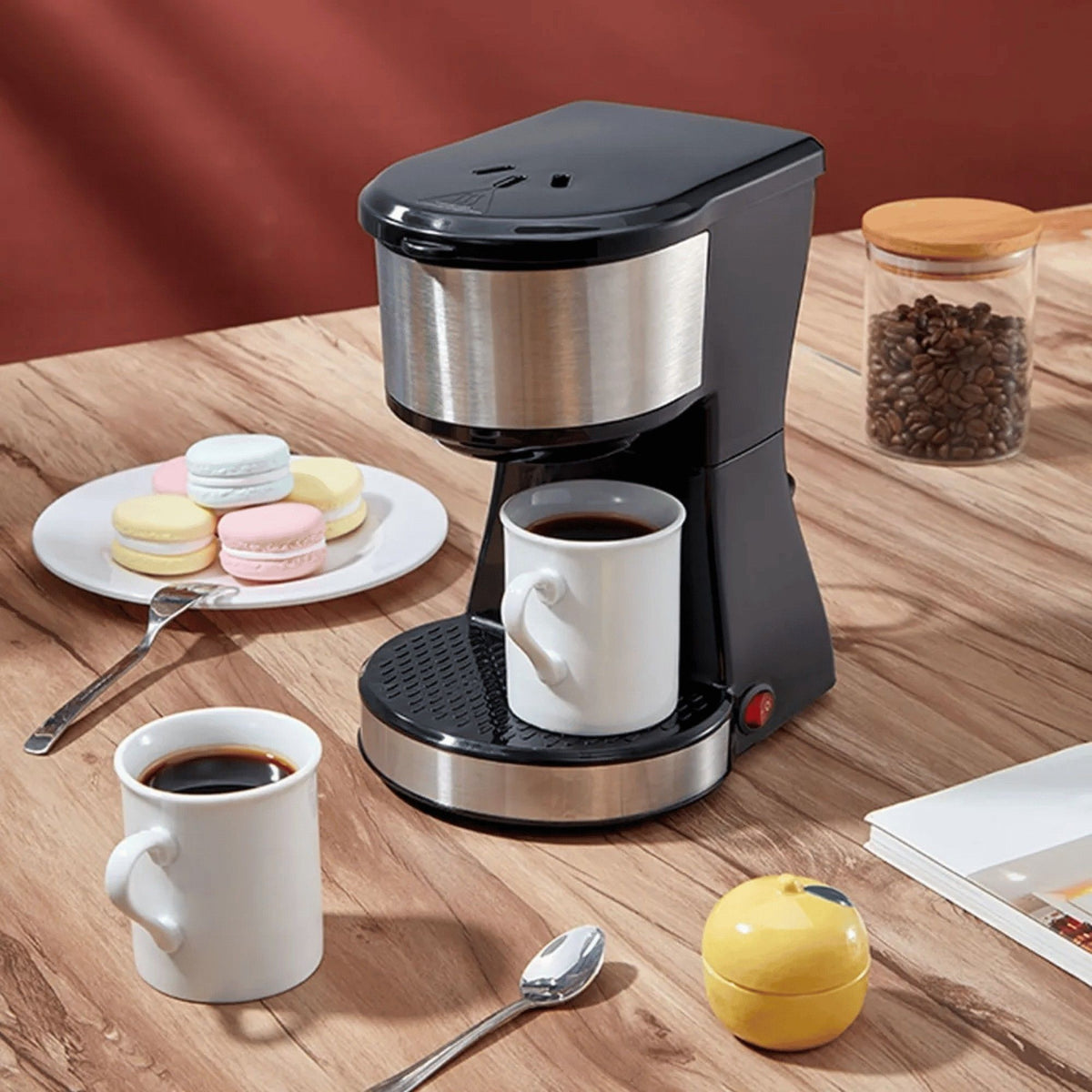 Máquina Café Dúo Maker Negro