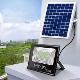 Foco Solar 112 LED 60 Watt Panel Solar Control Remoto