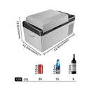 Mini Cooler Refrigerador Portátil 12 V 20 LT