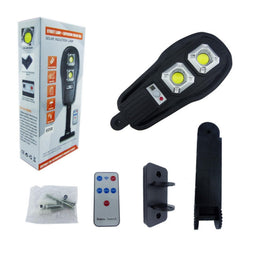 Foco Solar Pared LED COB 60 Watt Sensor Movimiento