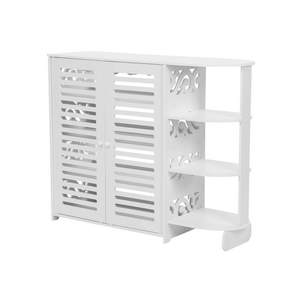 Mueble Zapatero Organizador Hogar 4 Niveles Blanco