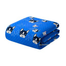 Cubrecama Verano Delgado 1,5 Plaza Perro Azul