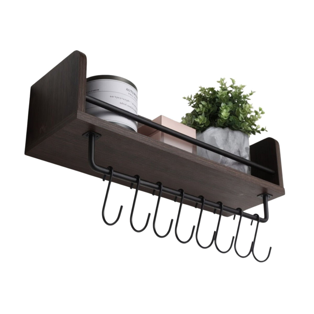 Kit 2 Repisas Soportes Multiuso Madera