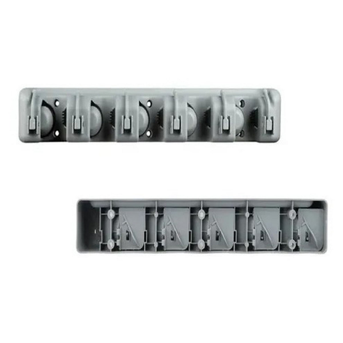 Soporte Organizador Pared Multiuso Escoba Trapero Escobillón 5 Puestos