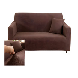 Funda Protectora Sillón Sofá Tela Elástica da 1 Cuerpo 140 CM Café