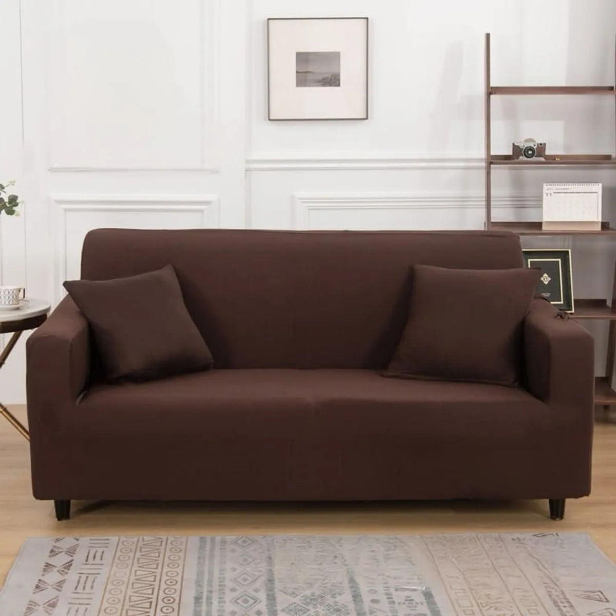 Funda Protectora Sillón Sofá Tela Elástica da 1 Cuerpo 140 CM Café
