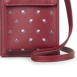 Cartera Bolso Bag Mano Mujer 12x5x18,5 CM Rojo