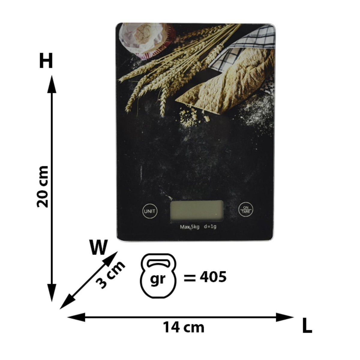 Bascula Gramera Balanza Digital Cocina 50 GR