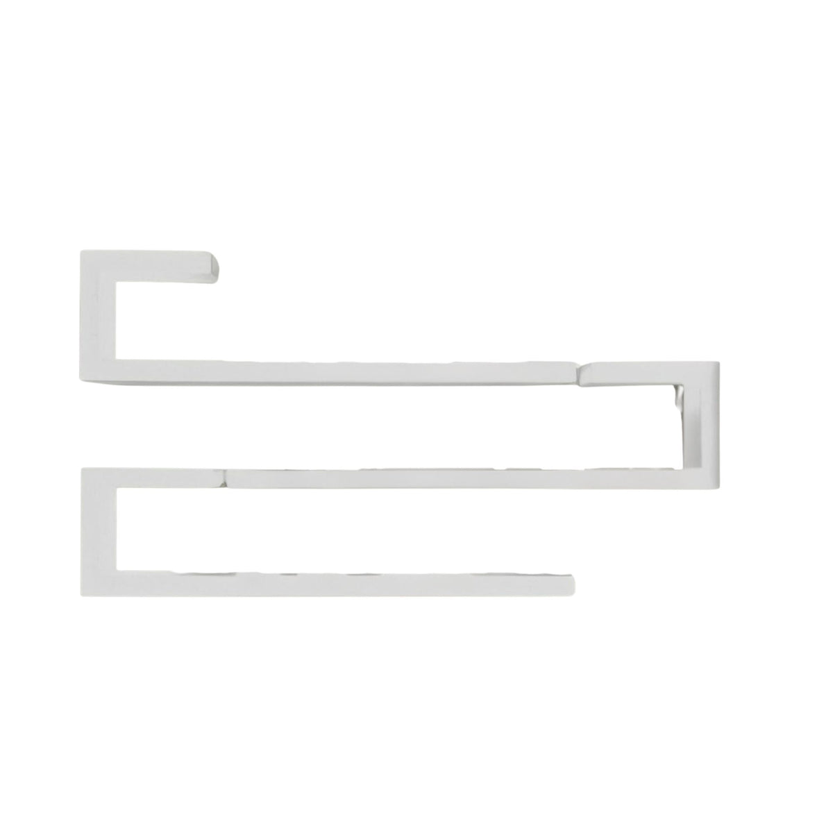 Juego Repisas Flotantes Madera Geo Blanco 95x45x15 CM