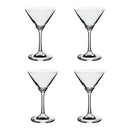 Set 4 Copas Martini Vidrio 274 ML
