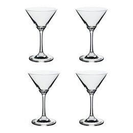 Set 4 Copas Martini Vidrio 274 ML