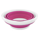 Lavadora Portátil Limpieza Plegable Rosado