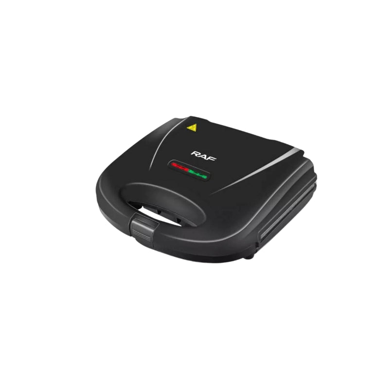 Maquina Plancha Tostadora Sandwichera Eléctrica 850 Watt Negro