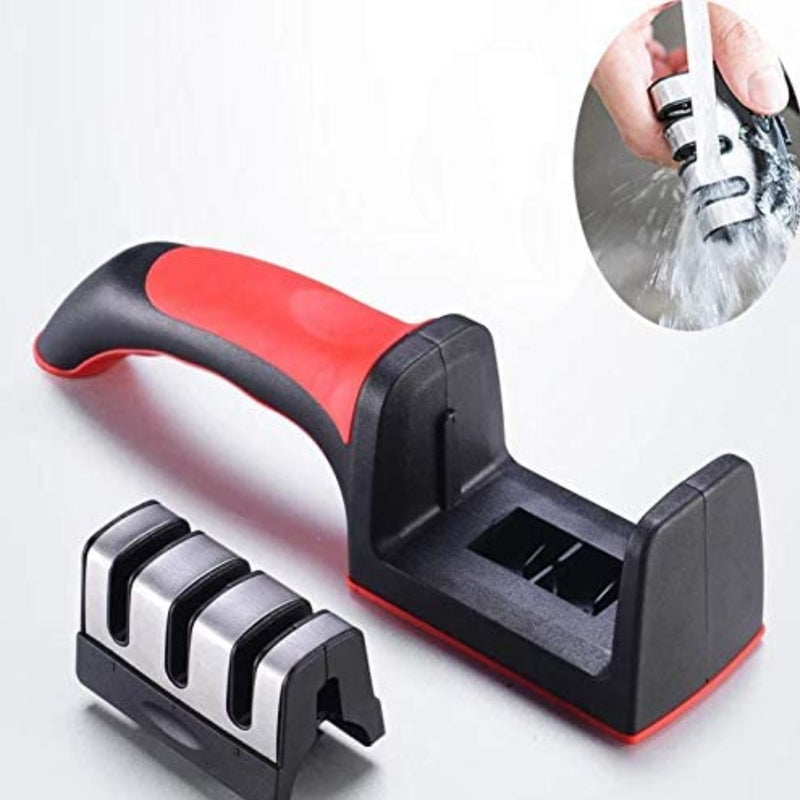 Afilador Cuchillos Cocina Knife Sharpener 3 Medidas