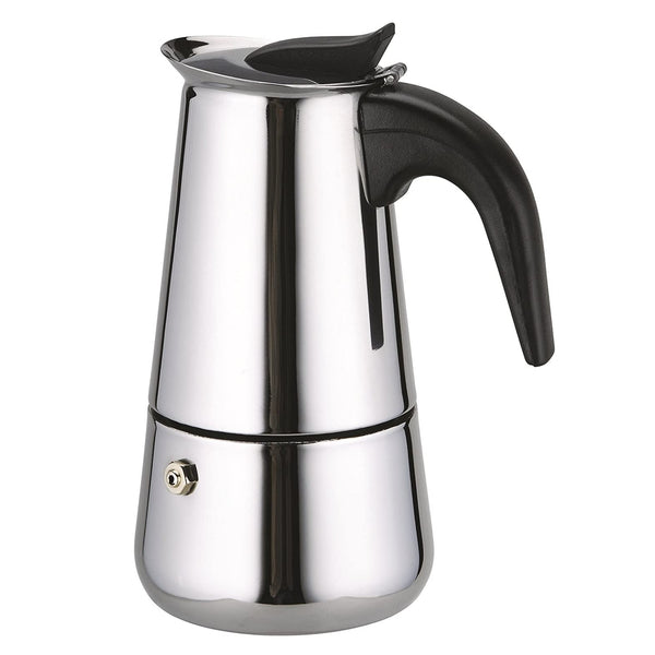 Cafetera Italiana Acero Inoxidable 6 Tazas 300 ML