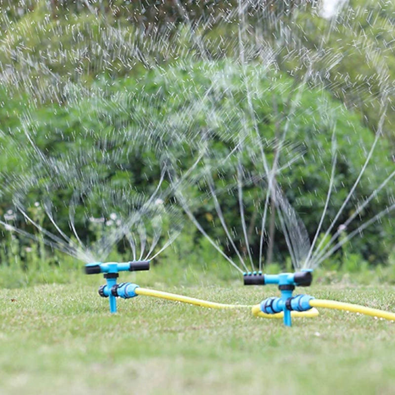 Aspersor Giratorio 360° Rociador Agua Estaca Jardín