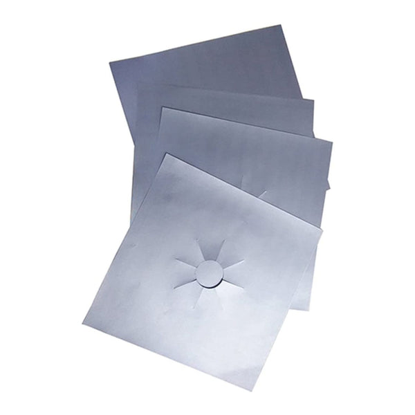 Pack 24 Laminas Aluminio Protector Cocina A Gas