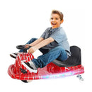 Scooter Eléctrico Drift Patineta Hoverkart Infantil 13 Km/H Rojo