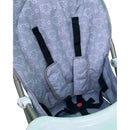 Silla Comer Bebe Plegable 102x48x71 CM Gris