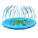 Piscina Alfombra Infantil Regadera Agua 150 CM Azul