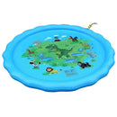 Piscina Alfombra Infantil Regadera Agua 150 CM Azul
