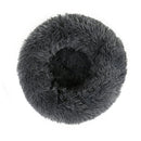 Cama Peluda Mascota Ultrasuave Gato Perro 70x70 CM Negro