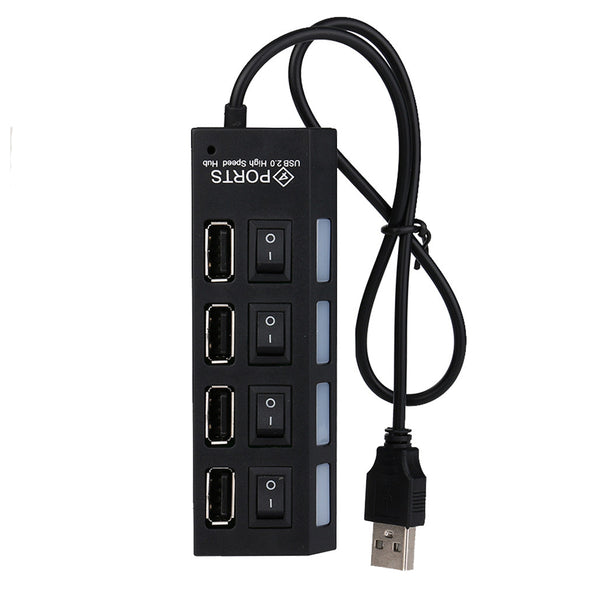 Hub USB 2.0 Switch 4 Puertos