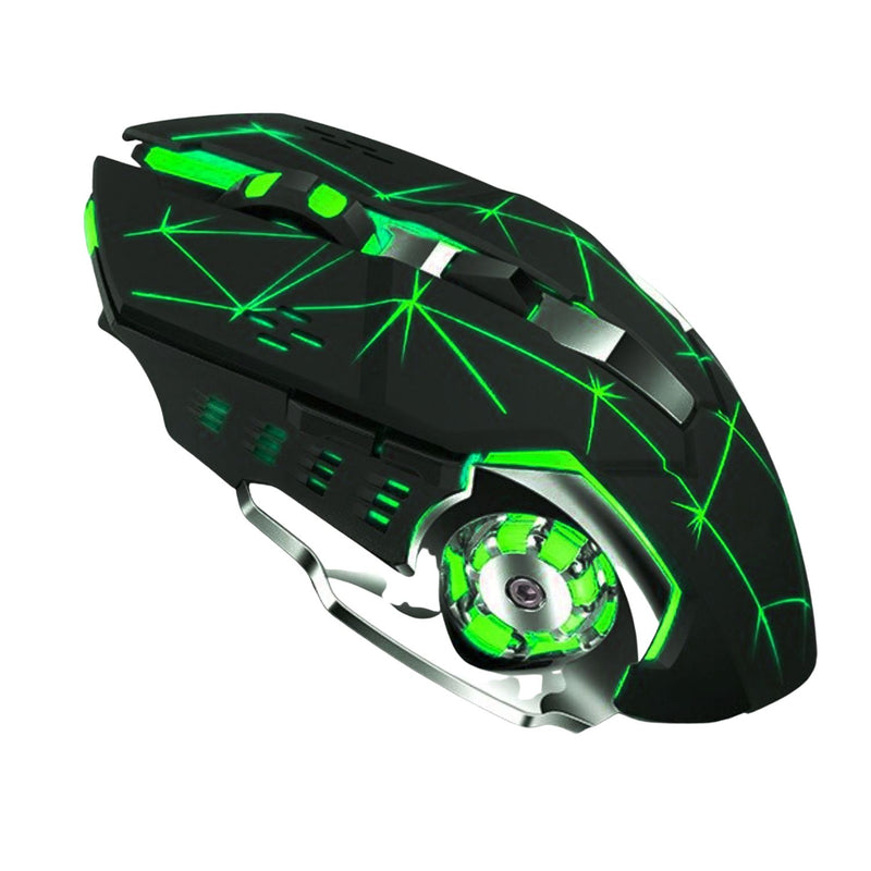 Mouse Gamer Profesional Inalámbrico Iluminación