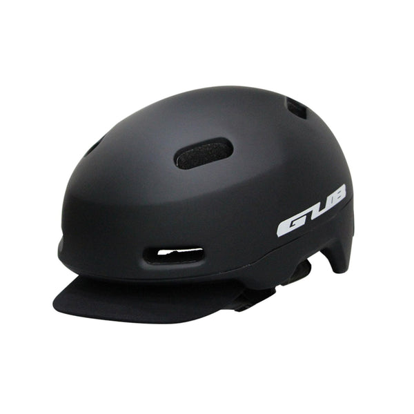 Casco Bicicleta City Visera Profesional M Negro