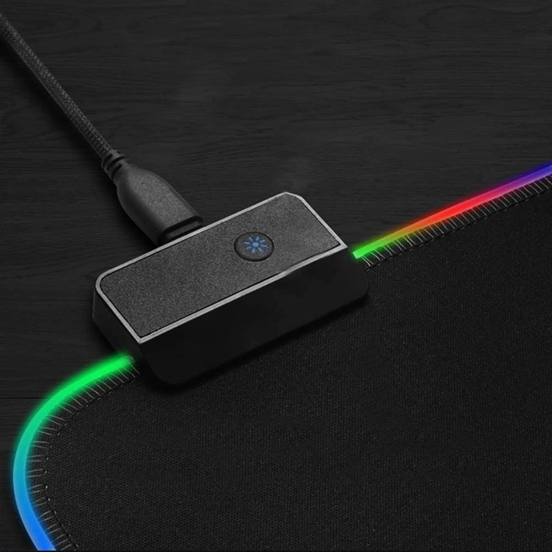 Mouse Pad Gamer Notebook Luz RGB 80 x 30 CM