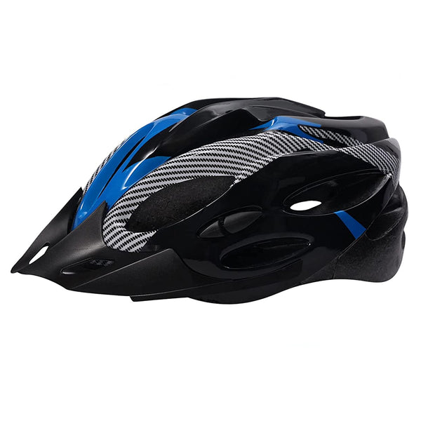 Casco Bicicleta Profesional Full Seguridad Azul