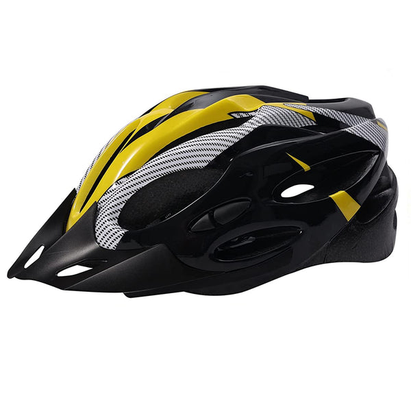 Casco Bicicleta Profesional Full Seguridad Amarillo